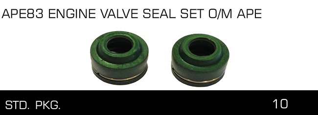 APE83 ENGINE VALVE SEAL SET 0 M APE APE83 ENGINE VALVE SEAL SET 0 M APE